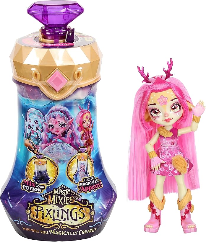 Magic Mixies Pixlings Doll Single Deerlee
